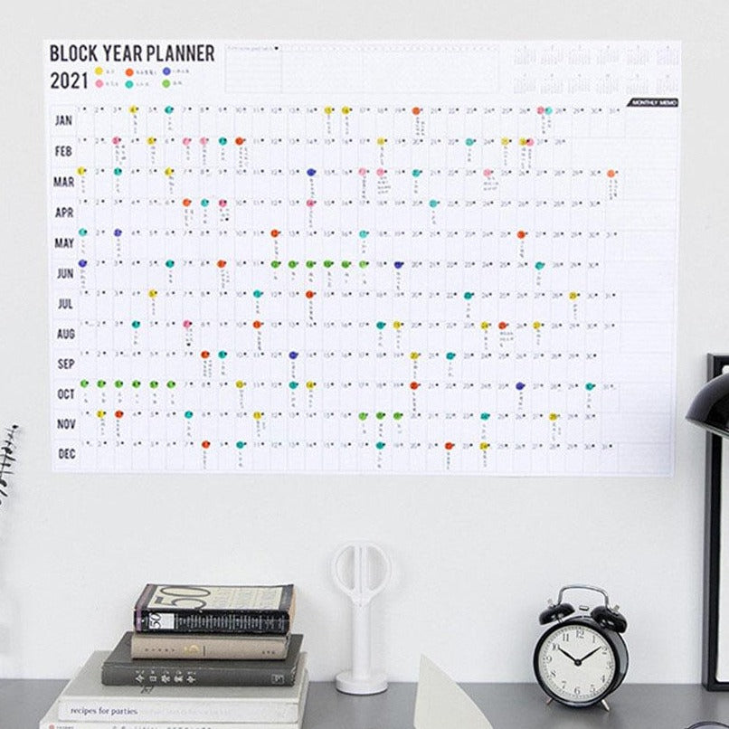 2021 Large Block Year Planner - 11:11 Supply