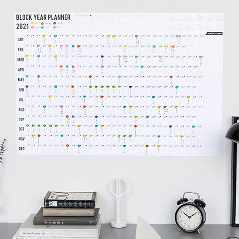 2021 Large Block Year Planner - 11:11 Supply