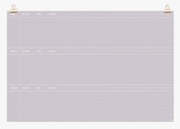 Project Wall Planner - 11:11 Supply